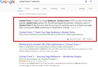 How to target featured snippet opportunities