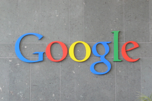 Google Logo on wall